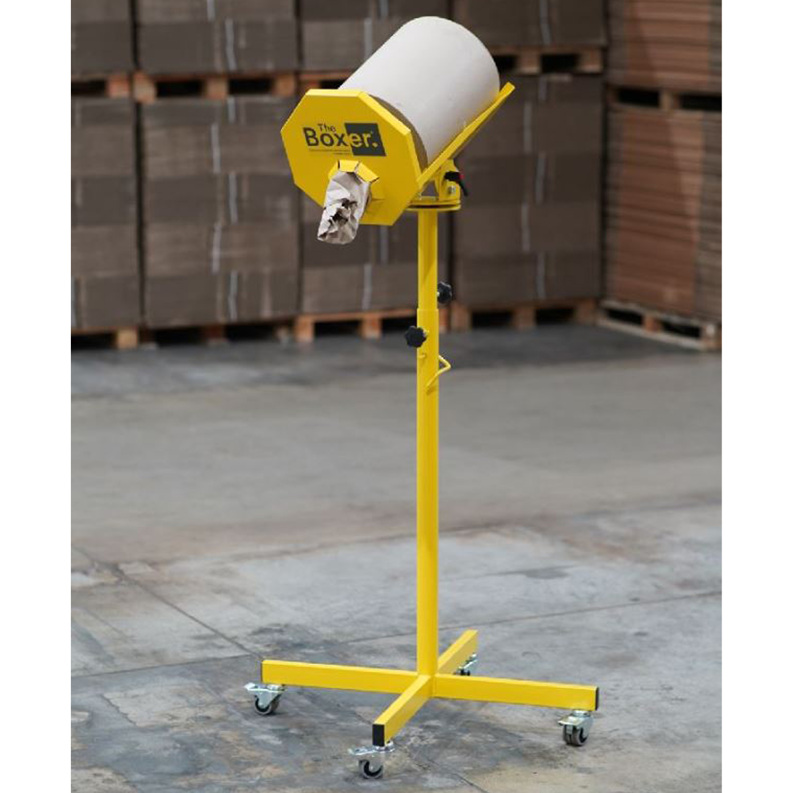 The Boxer® - Paper Void Fill Floor Mounted Adjustable Dispenser